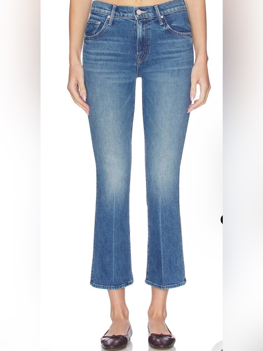 NWT MOTHER Insider Ankle jeans in “get 2 birds stoned” Jeans